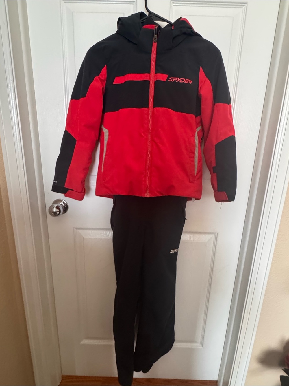 Boys Spyder Jacket and snow pants set